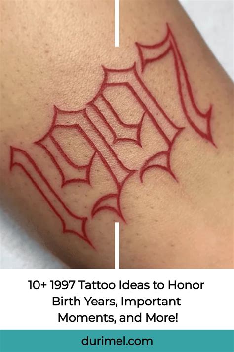 10 1997 Tattoo Ideas To Honor Birth Years Important Moments And More 10 1997 Tattoo Ideas To Honor Birth Years Important Moments And More