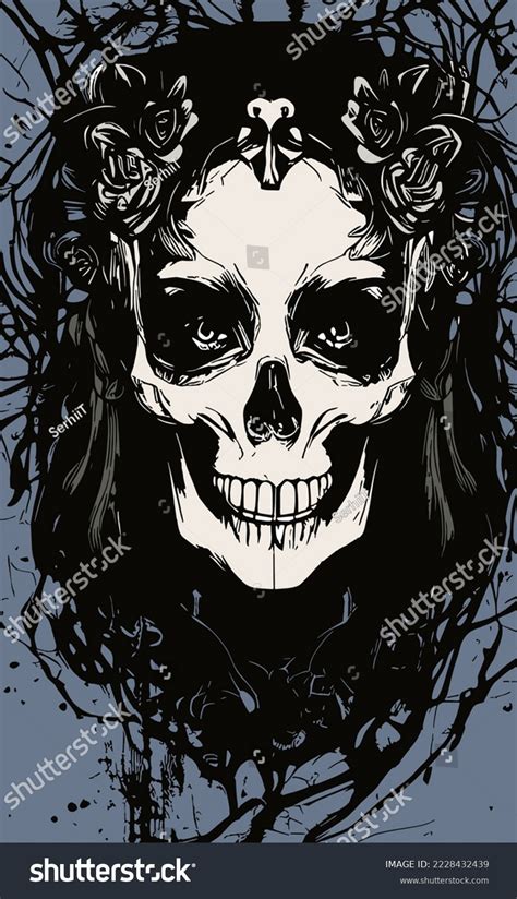10 Thousand Female Skull Tattoo Royalty Free Images Stock Photos Pictures Shutterstock