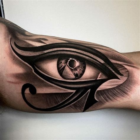 100 Eye Of Horus Tattoos Egyptian Eye Tattoos Eye Of Ra Tattoo Eye