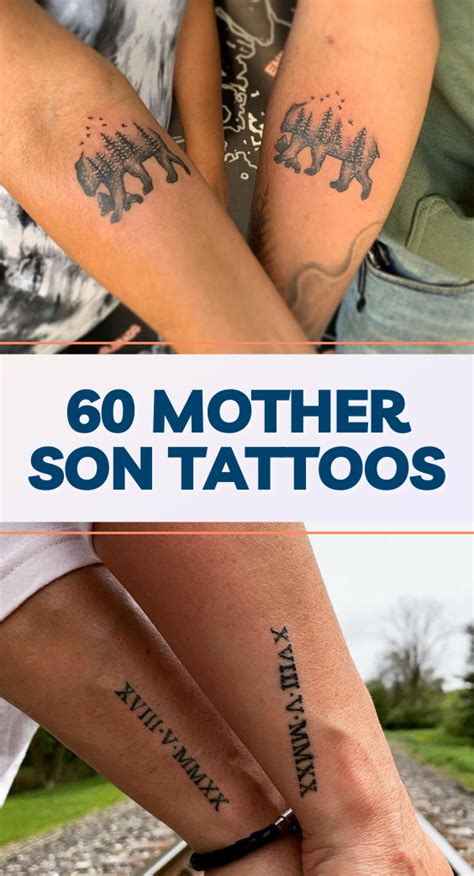 100 Mother Son Tattoos Artofit