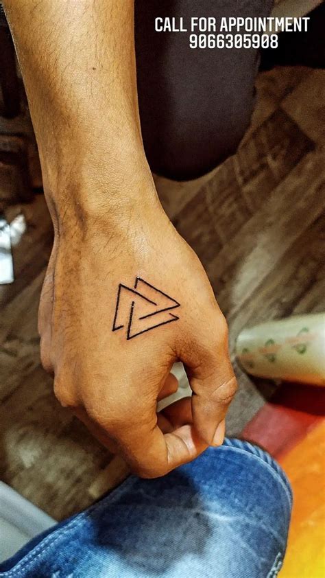100 Triangle Tattoo Designs With Meanings And Ideas Body Art Guru