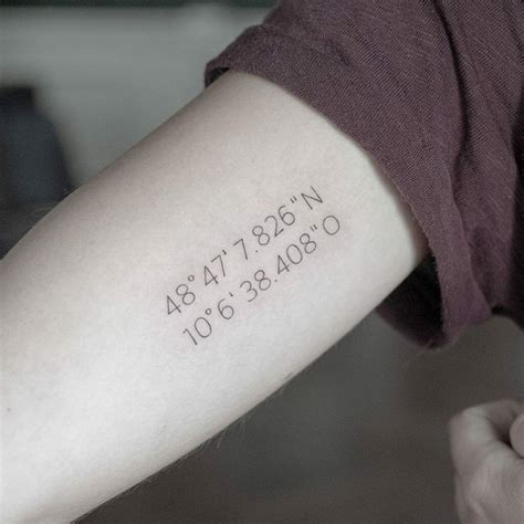 101 Amazing Coordinate Tattoo Designs You Need To See Coordinates 101 Amazing Coordinate Tattoo Designs You Need To See Coordinates