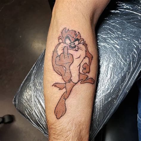 101 Amazing Looney Tunes Tattoo Ideas That Will Blow Your Mind Taz