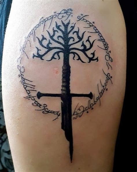 101 Amazing Lord Of The Rings Tattoos You Will Love Lord Of The
