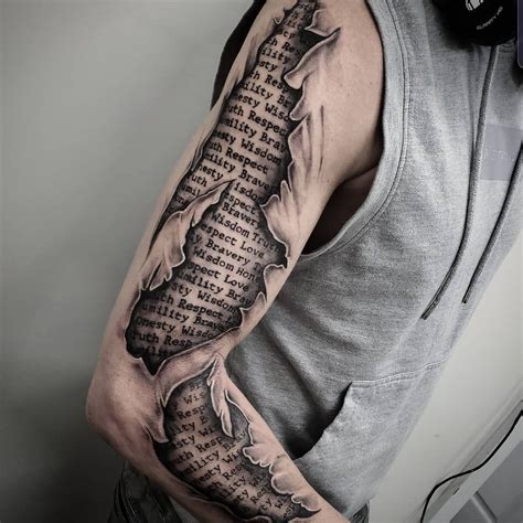101 Amazing Ripped Skin Tattoo Ideas That Will Blow Your Mind Artofit