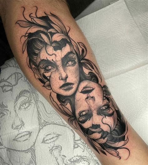 101 Best 2 Face Tattoo Ideas That Will Blow Your Mind Outsons