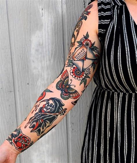 106 American Traditional Tattoo Designs