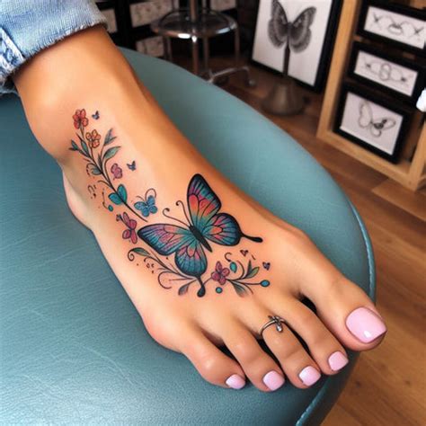 108 Elegant Foot Tattoo Designs For Women To Stay In Groove Tattoo