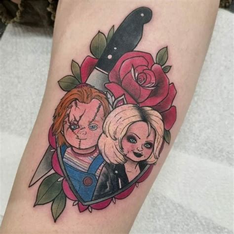 11 Chucky And Tiffany Tattoo That Will Blow Your Mind 11 Chucky And Tiffany Tattoo That Will Blow Your Mind