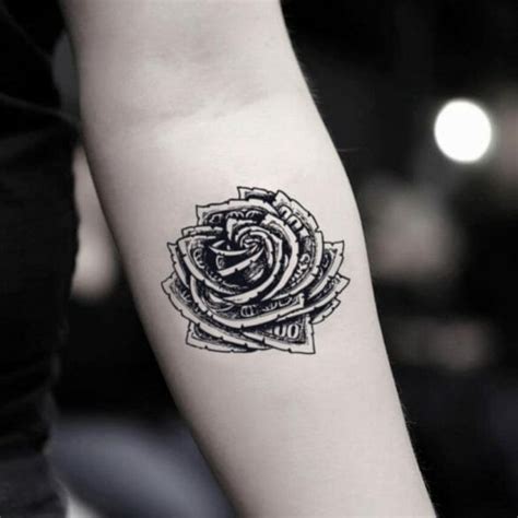 11 Money Flower Tattoo Ideas That Will Blow Your Mind