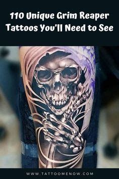 110 Unique Grim Reaper Tattoos You Ll Need To See Tattoo Me Now
