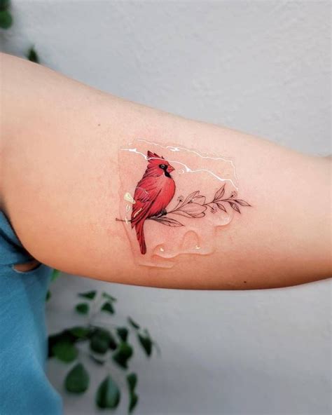 15 Cardinal Tattoo Designs To Symbolize Love And Hope Artofit