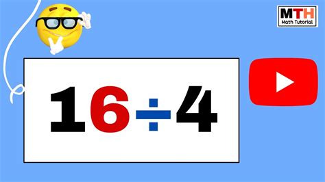 Simple Math: Solve 16 Divided by 4
