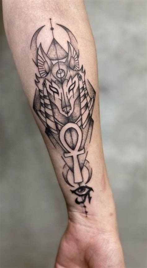 16 Powerful Anubis Tattoo Designs With Meaning Artofit