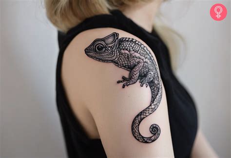 17 Chameleon Tattoo Designs