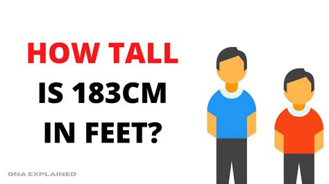 Convert 183cm to Feet Easily