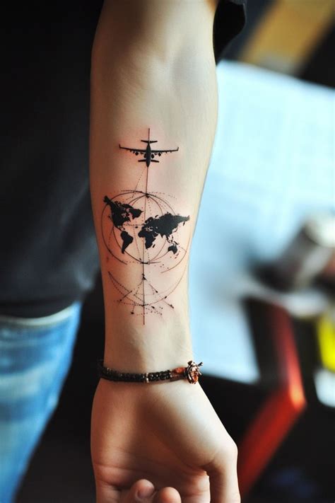 19 Stunning Travel Tattoos For Women That Amp 39 Ll Fuel Your Wanderlust