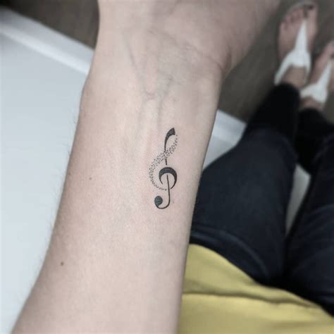 19 Treble Clef Tattoo Designs That Hit All The Right Notes 19 Treble Clef Tattoo Designs That Hit All The Right Notes