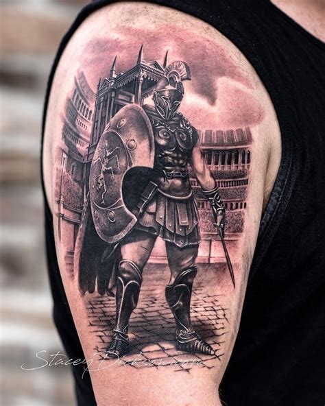 190 Gladiator Tattoos Inspired From Medieval Warriors 2022