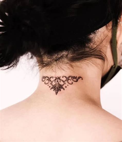 20 Eye Catching Back Of Neck Tattoo Ideas And Designs
