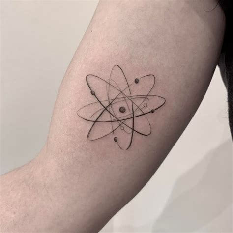 20 Impressive Atomic Tattoo Ideas That Amp 39 Ll Blow Your Mind