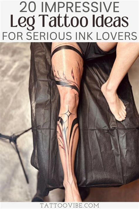20 Impressive Leg Tattoo Ideas For Serious Ink Lovers