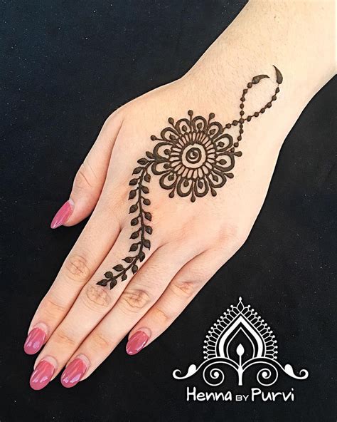 22 Easy Henna Designs For Beginners For Your Hands Amp Feet 22 Easy Henna Designs For Beginners For Your Hands Amp Feet