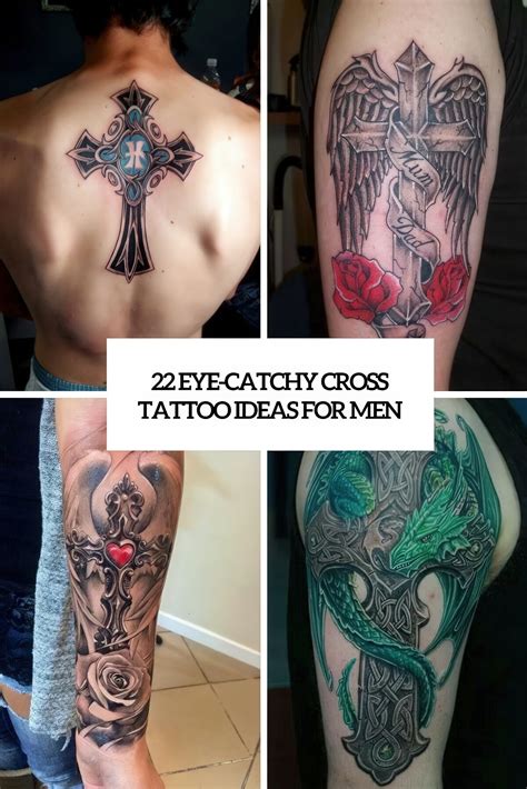22 Eye Catchy Cross Tattoo Ideas For Men Styleoholic