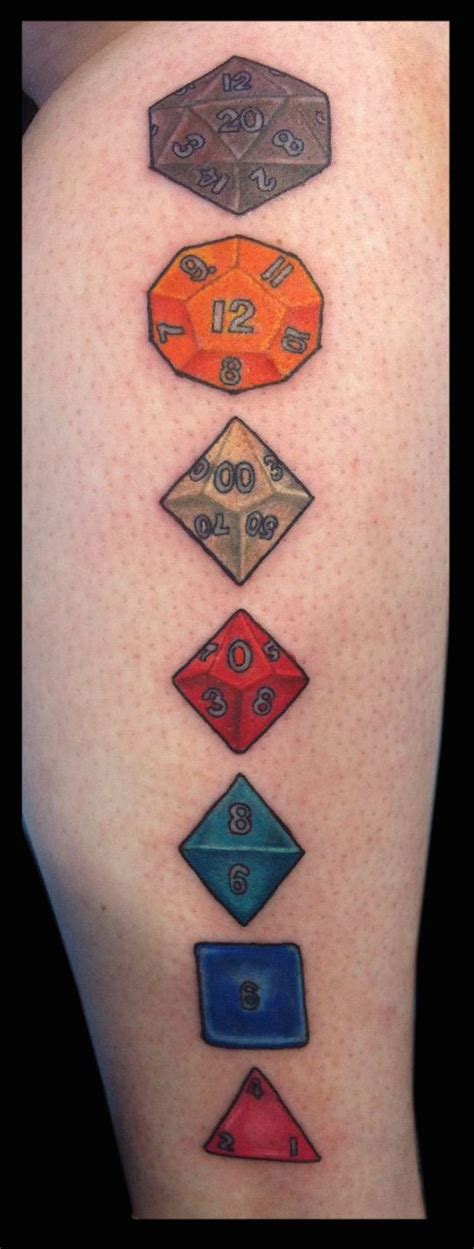 220 Dice Tattoo Designs With Meanings 2022 Traditional Dnd Ideas