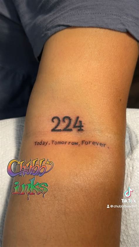 224 Today Tomorrow Forever Family Tattoos Butterfly Tattoos For
