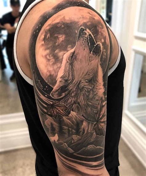 23 Best Cool Wolf Tattoos For Men In 2025 Tattoo Pro Wolf Tattoos