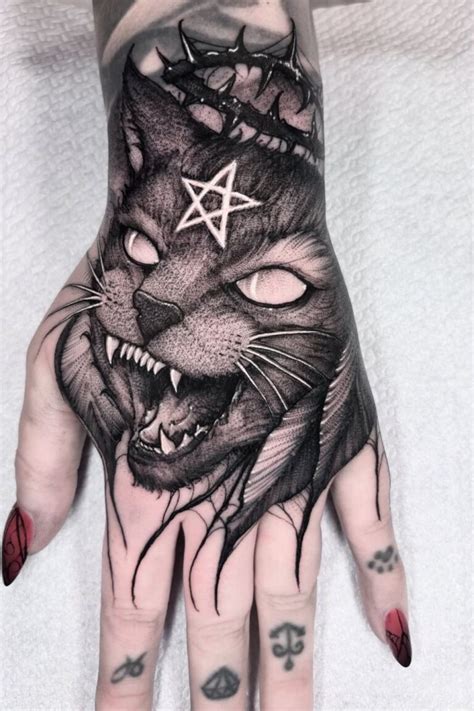 24 Witchy Hand Tattoos For Women That Radiate Feminine Magic