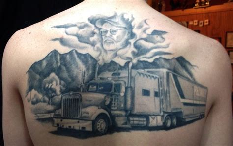 25 Best Trucker Tattoos Images On Pinterest Truck Tattoo Tattoo
