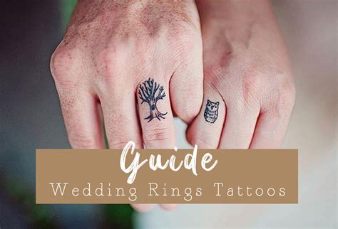 25 Creative Soulmate Wedding Ring Tattoos For Couples 2025
