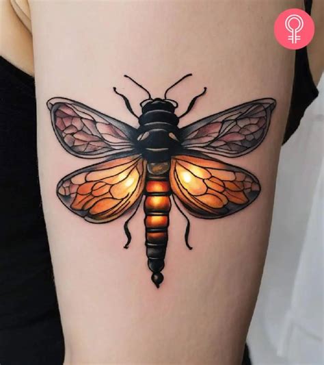 25 Enchanting Firefly Tattoo Ideas That Will Light Up Your Soul Happy