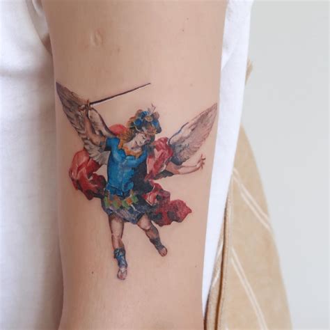 25 Greatest Archangel Tattoo Small Tattoos Ideas