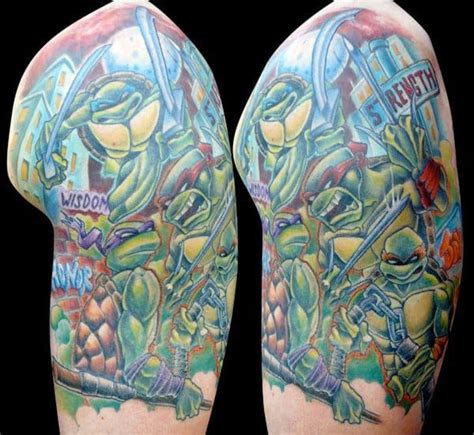 25 Kickass Ninja Turtle Tattoos Tattoodo 25 Kickass Ninja Turtle Tattoos Tattoodo