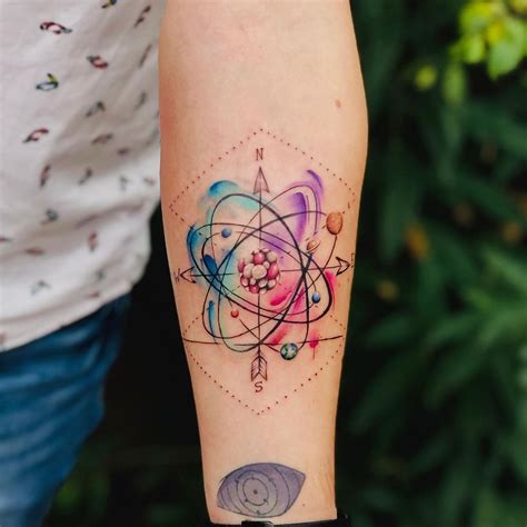 26 Atomic Tattoos For Science Lovers In 2021 Page 3 Of 5 Small Tattoos