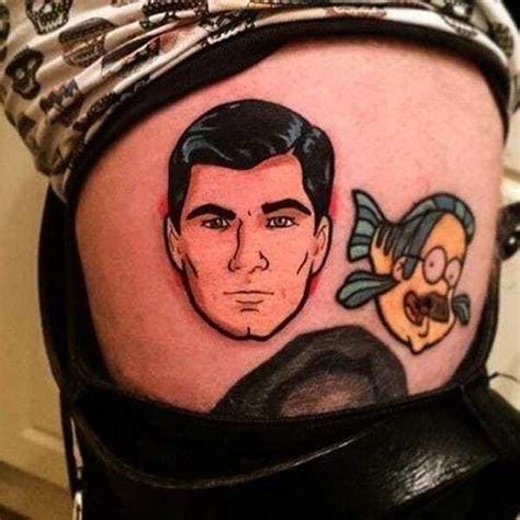 26 Hilarious Tattoos Inspired By Archer Archer Tattoo Tattoos Face 26 Hilarious Tattoos Inspired By Archer Archer Tattoo Tattoos Face