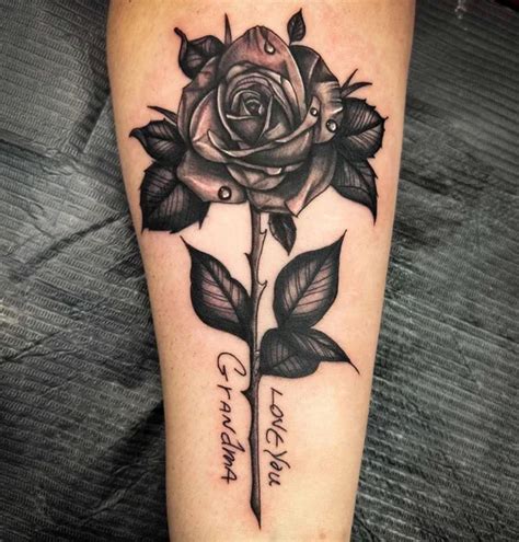 26 Trending Black Rose Tattoo Designs For This Year 26 Trending Black Rose Tattoo Designs For This Year
