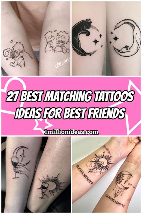 27 Best Matching Tattoos Ideas For Best Friends