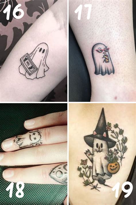 27 Ghost Tattoo Ideas Cute Spooky Designs Tattoo Glee