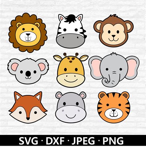 29 000 Animal Head Svg Pictures