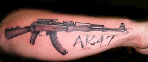 30 Ak 47 Tattoos With Meanings And Their Exploding Popularity Tattooswin 30 Ak 47 Tattoos With Meanings And Their Exploding Popularity Tattooswin