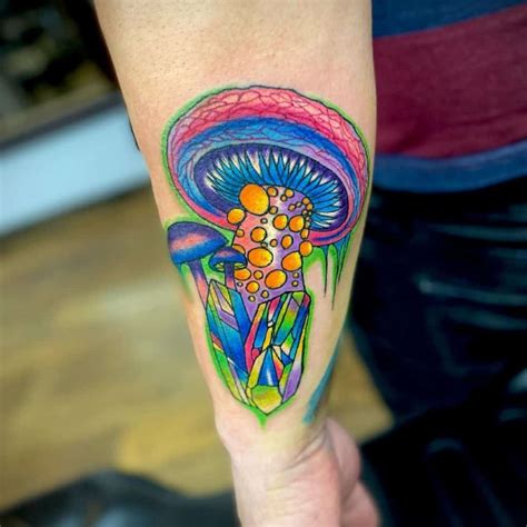 30 Amazing Mushroom Tattoo Design Ideas And What They Mean Saved