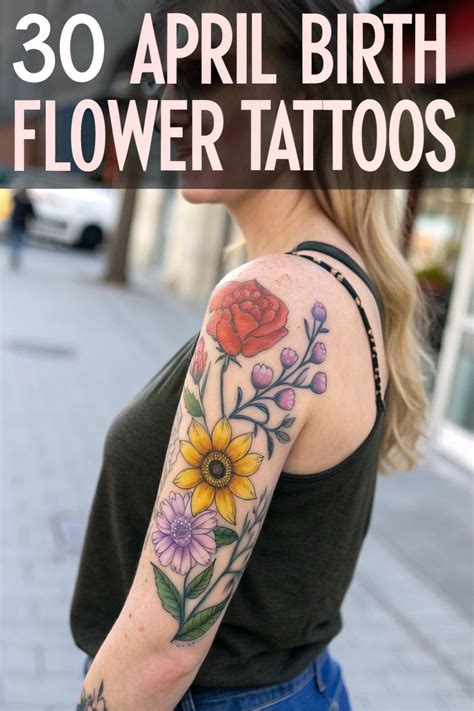 30 April Birth Flower Tattoos That Will Bloom On Your Skin Happy Muncher