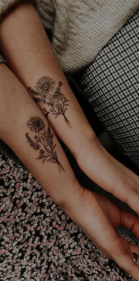 30 Beautiful Flower Tattoo Ideas Matching Sister Wild Flower Tattoos 30 Beautiful Flower Tattoo Ideas Matching Sister Wild Flower Tattoos