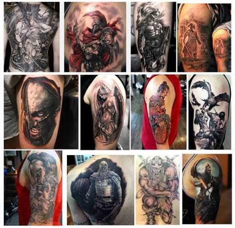 30 Best Warrior Tattoo Designs And Meanings With Pictures