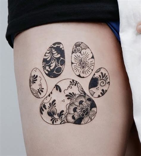 30 Dog Paw Tattoos How To Get A Dog Paw Tattoo Artofit