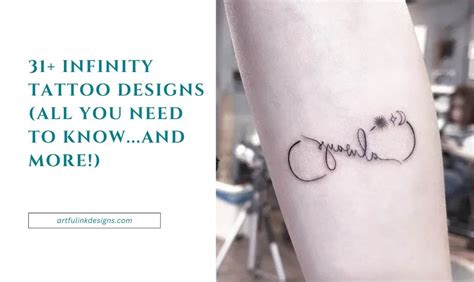 31 Infinity Tattoo Designs All You Need To Know And More